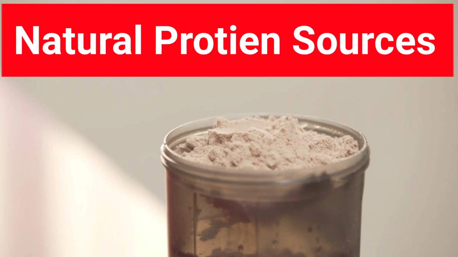 Protein sources