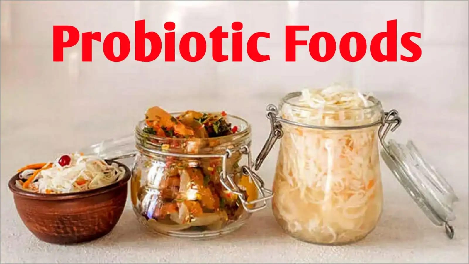 Probiotic foods